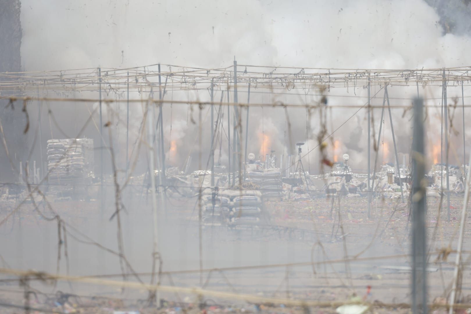 Así ha sido la mascletà más grande de la historia