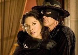 Catherine Zeta-Jones y Antonio Banderas en una imagen de la película.