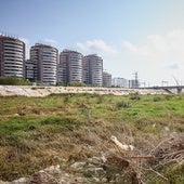 Aspecto actual del nuevo cauce del Turia.