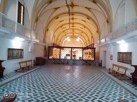 Coro de la iglesia del exconveto de Santa Clara.
