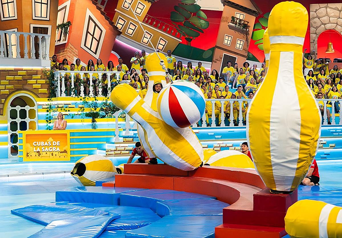 Los 'Súper Bolos', una de las pruebas clásicas de 'El Grand Prix'.