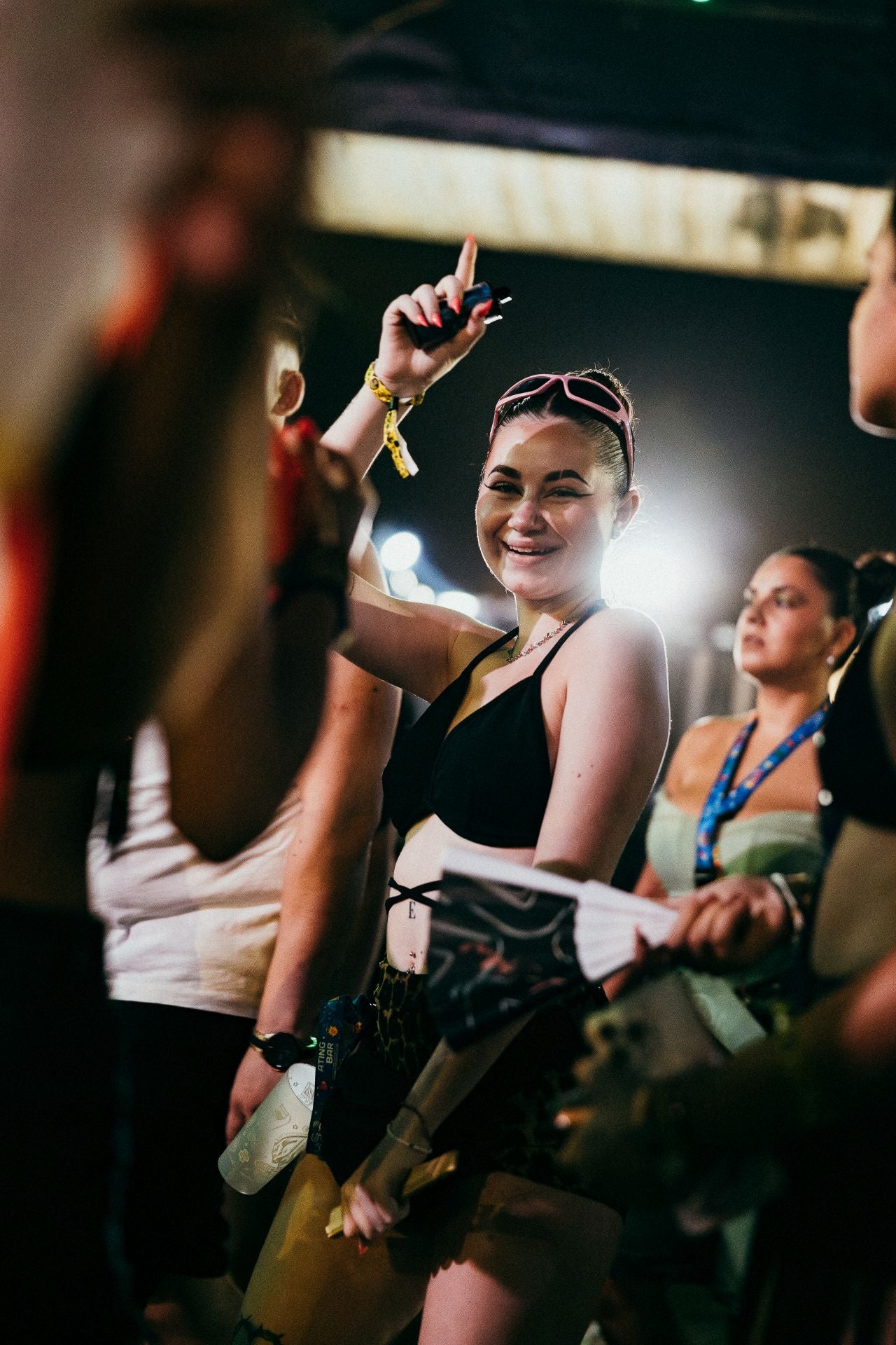 Fotos: Un show de fuegos artificiales y 250 drones ilumina el cielo del Medusa