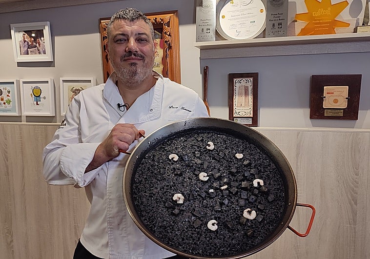 Paco Gimeno, chef del Racó de Meliana.