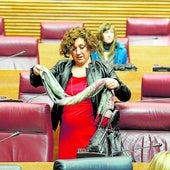 Carmen Ninet, en su etapa en Les Corts.