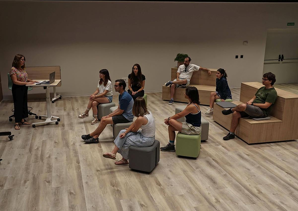 Imagen secundaria 1 - La vuelta a clase menos dura de la UPV: un aula que genera bienestar para que los alumnos estudien mejor