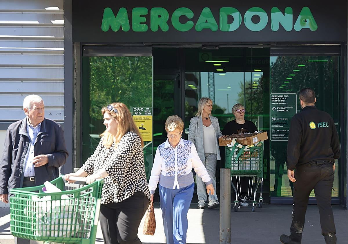 Supermercado de Mercadona.