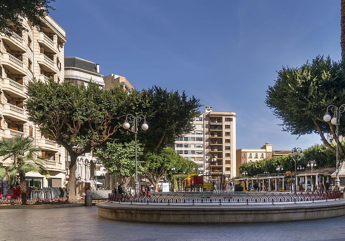 Plaza Mayor de Alzira.