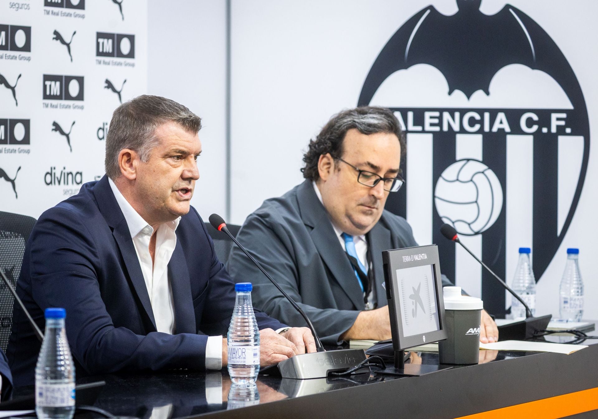 FOTOS | Primera rueda de prensa de Gourlay como CEO del Valencia CF