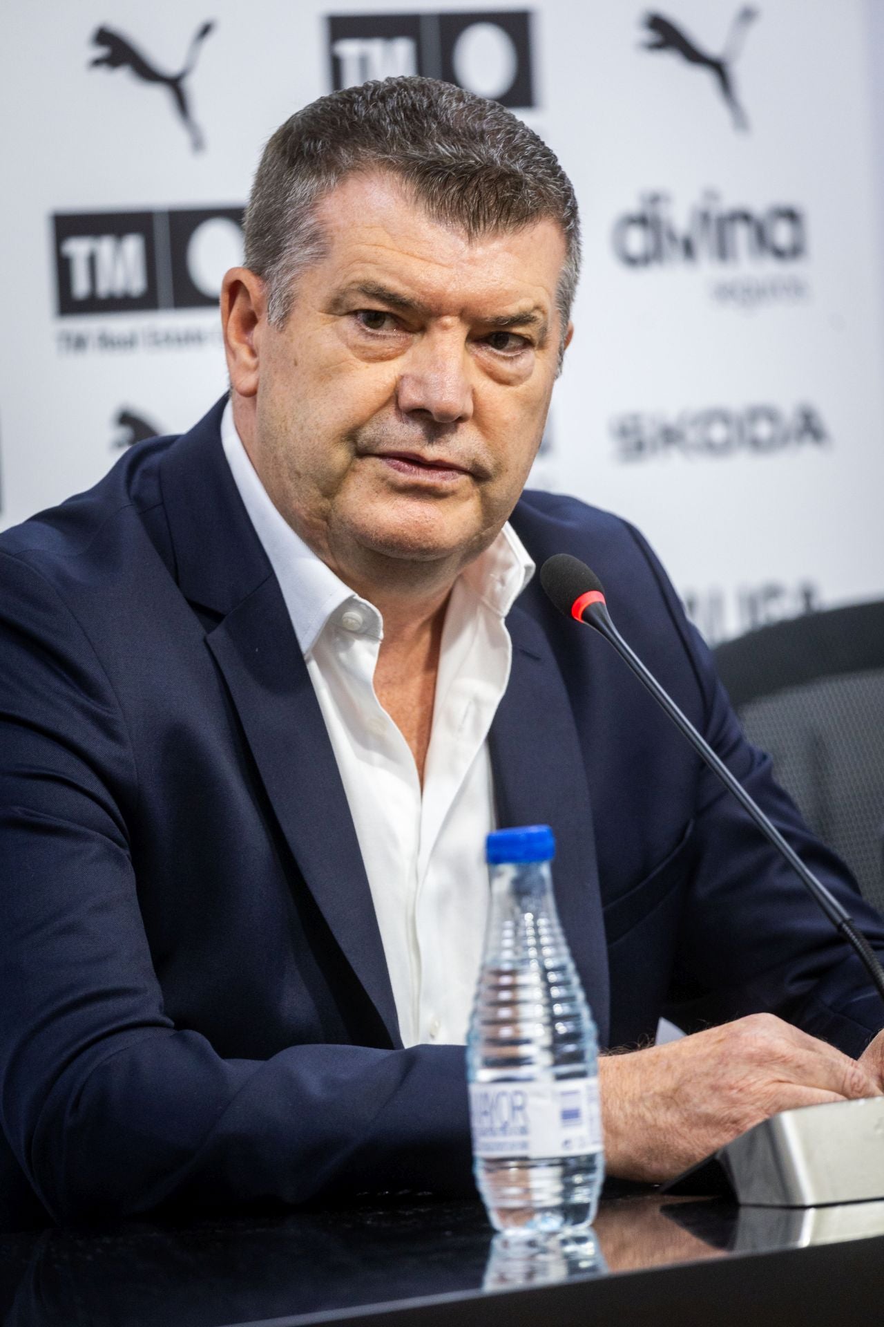 FOTOS | Primera rueda de prensa de Gourlay como CEO del Valencia CF