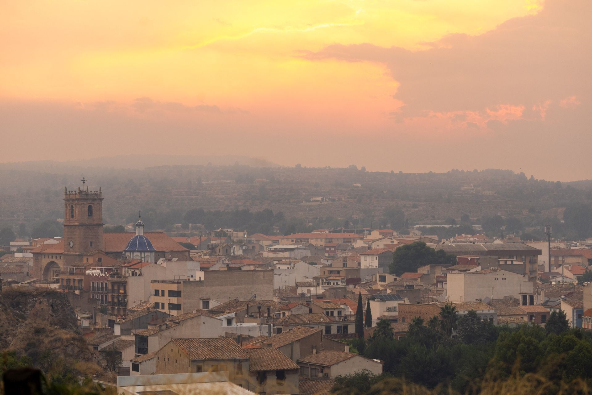 FOTOS | Incendio forestal en Teresa de Cofrentes