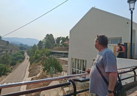 Vecinos en las terrazas.