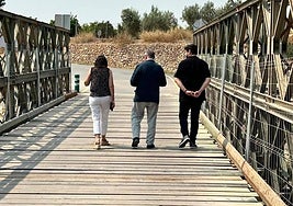 Visita del conseller Gan Pampols a Loriguilla.