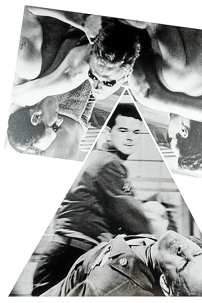 Obra 'Hanging Man.1984' de John Baldessari que se mostrará en Bruselas.