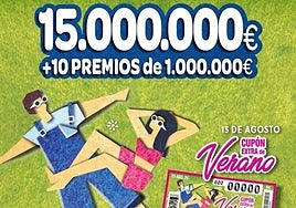 El Extra de Verano de la ONCE premia con 15 millones de euros a un único jugador: resultados del sorteo