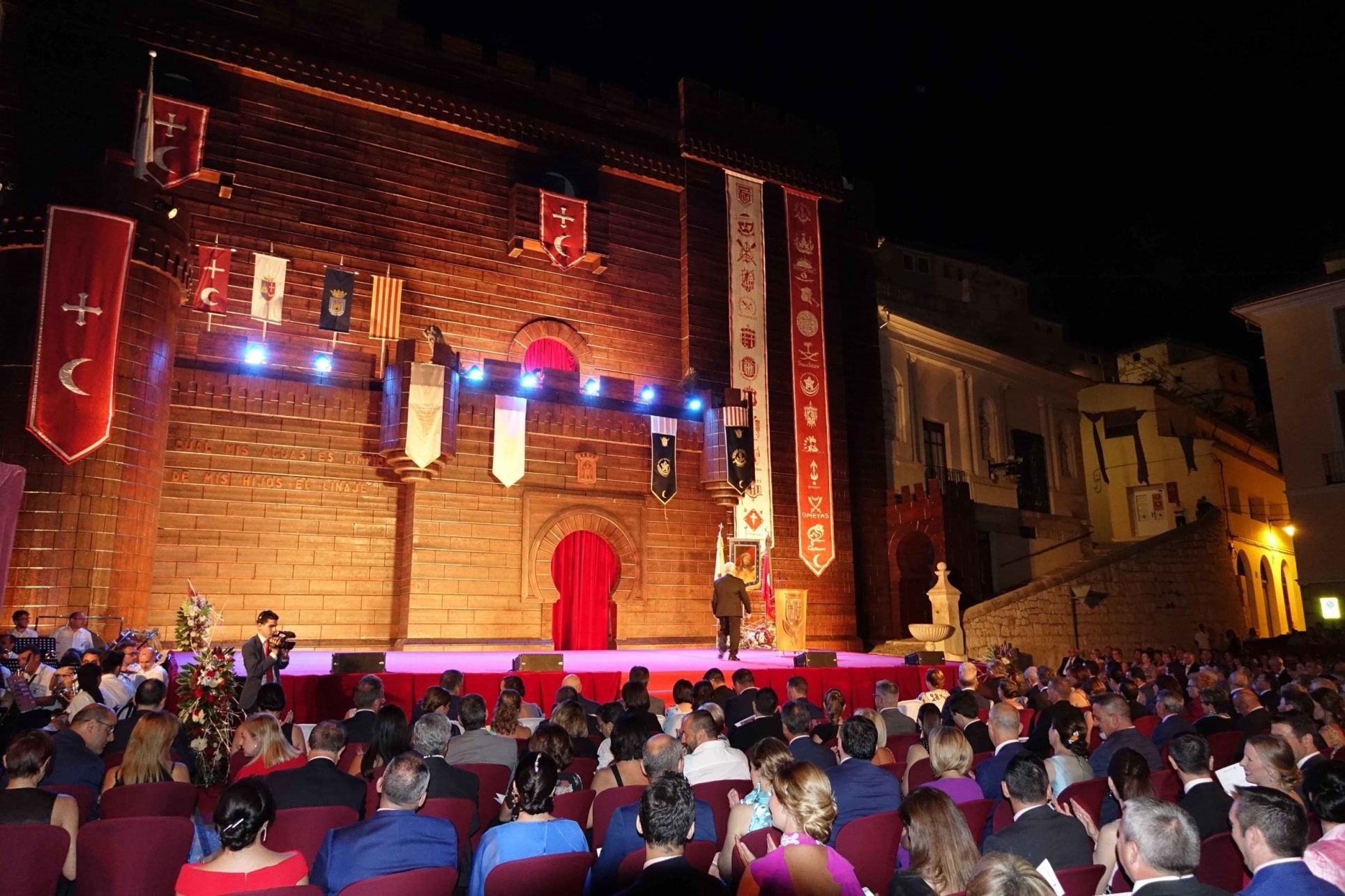 Pregón de las fiestas, en una imagen de archivo.