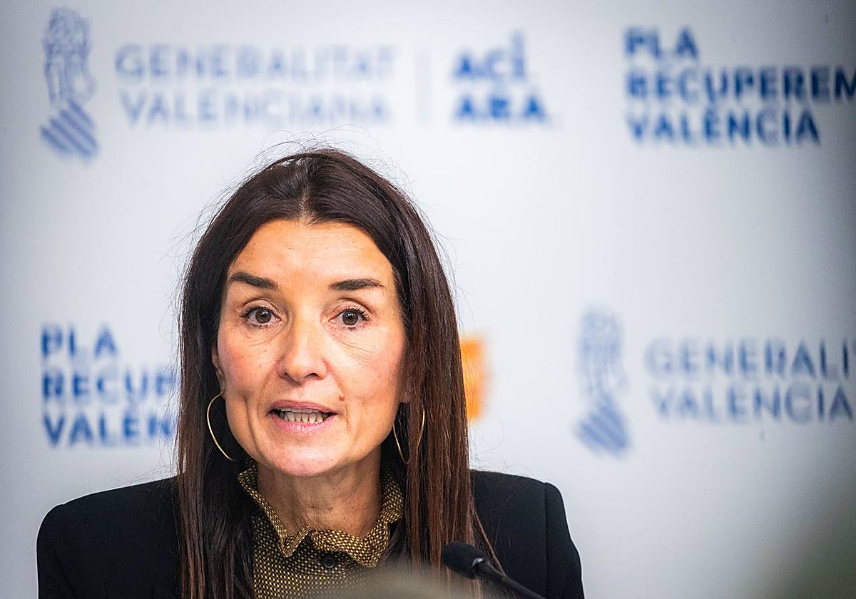 La consellera de Hacienda, Ruth Merino.
