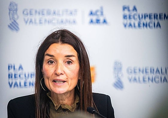 La consellera de Hacienda, Ruth Merino.