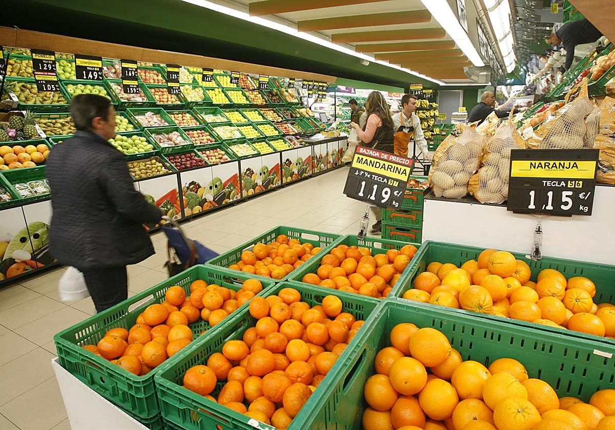 Un supermercado de Mercadona. Imagen de archivo.