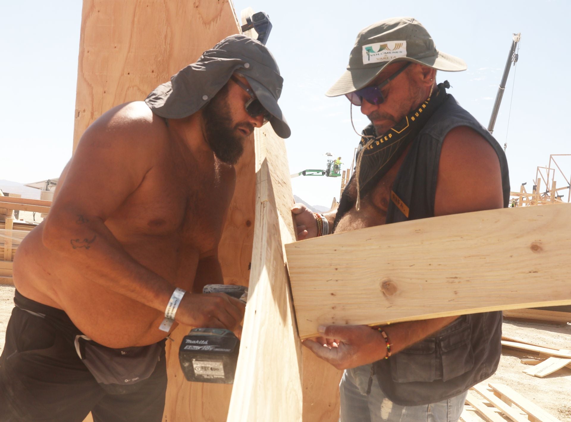 Una falla de vareta en el desierto de Nevada