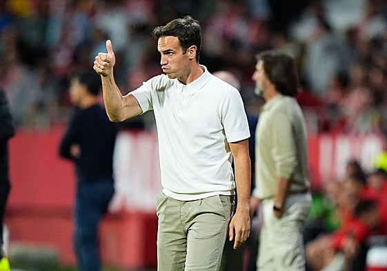 Íñigo Pérez, durante un partido.