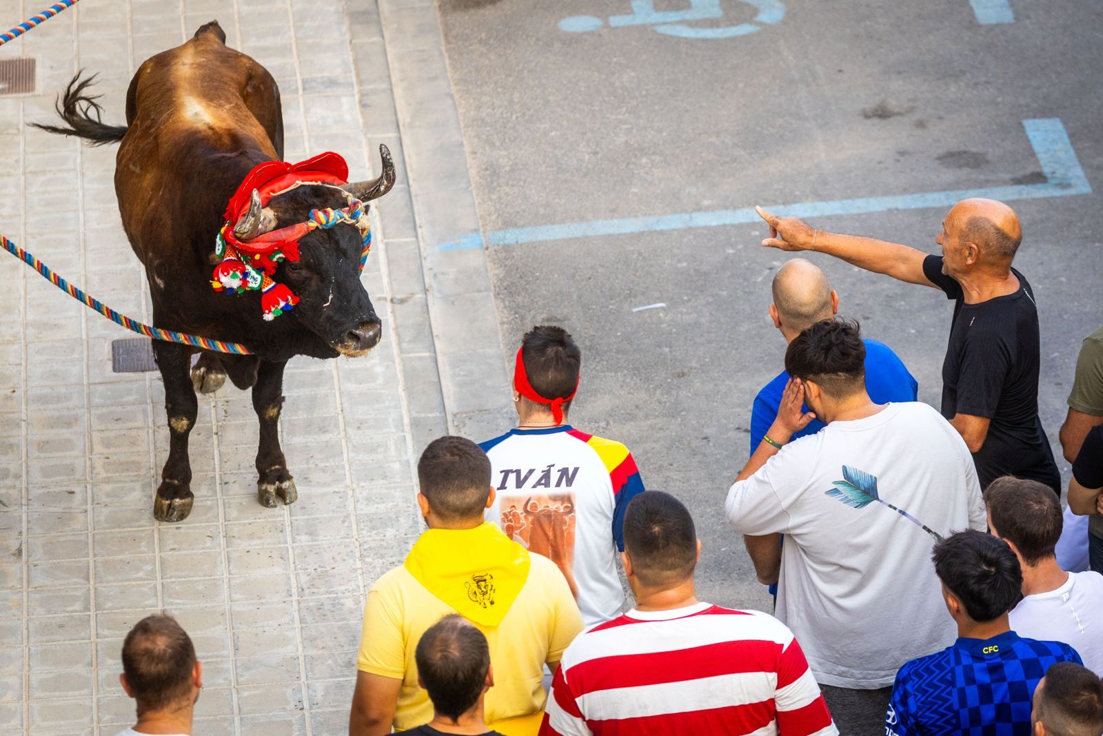 El Torico ya corre por las calles de Chiva como bálsamo contra la dana