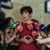 La ministra de Inclusión, Seguridad Social y Migraciones, Elma Saiz.