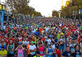 Celebración de la Benidorm Half 2024.