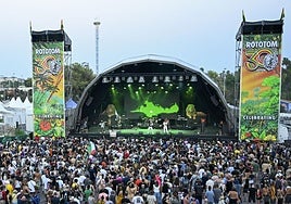 Trigésima edición del festival internacional de música reggae Rototom Sunsplash en Benicàssim