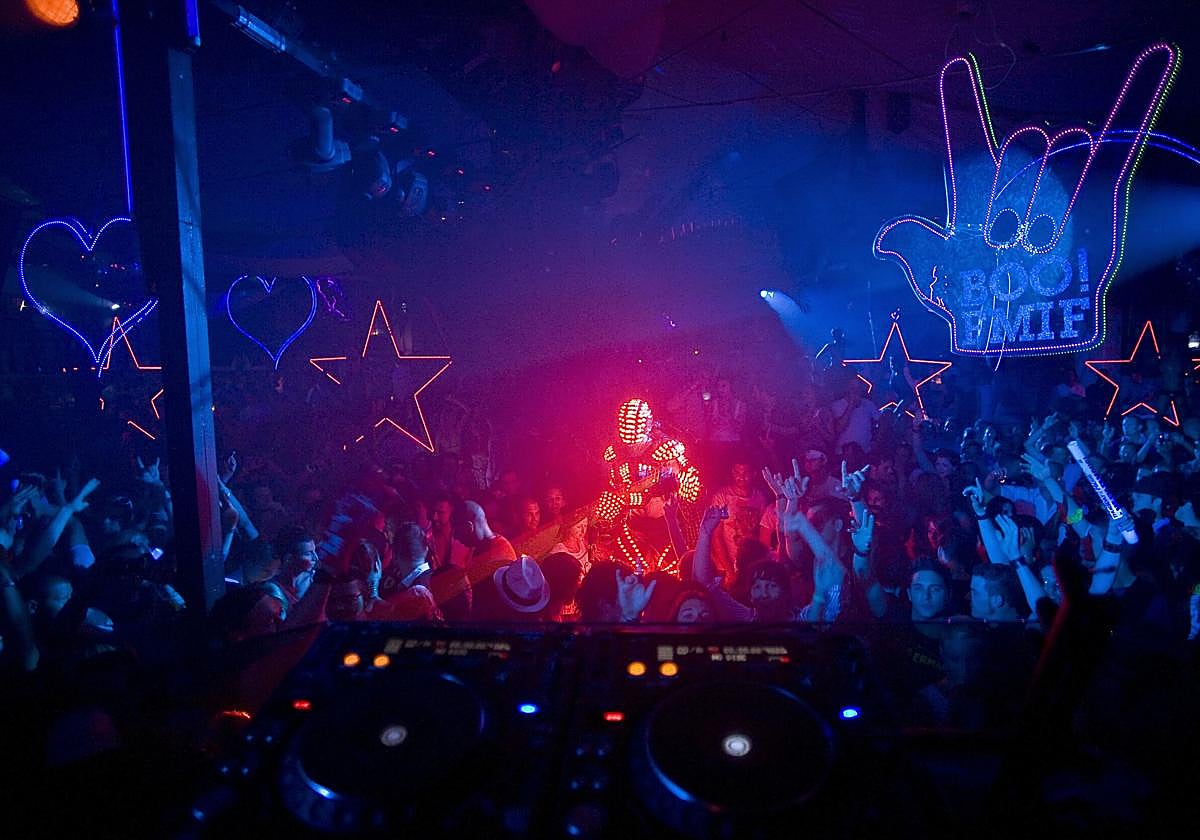 Ambiente en Privilege, en Ibiza, en una imagen de archivo.
