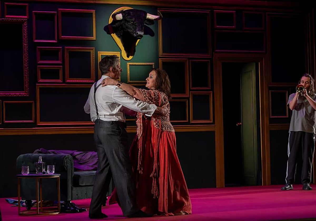 Escena de la tragicomedia 'Querencia' con la que se cierra Sagunt a Escena.