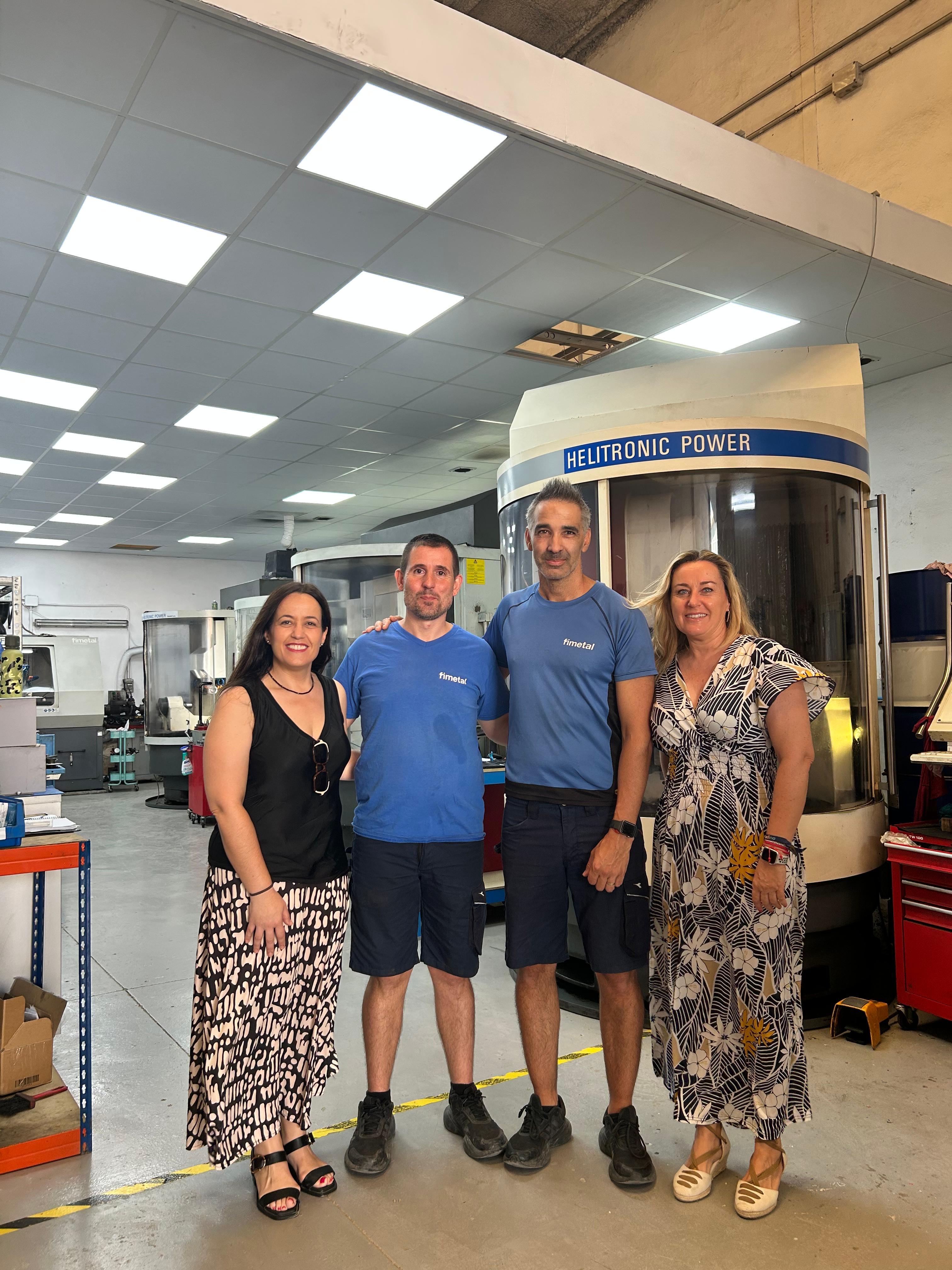 Visita a una industria en Catarroja.