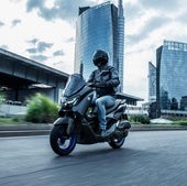 Imagen promocional de la Yamaha NMax 125.