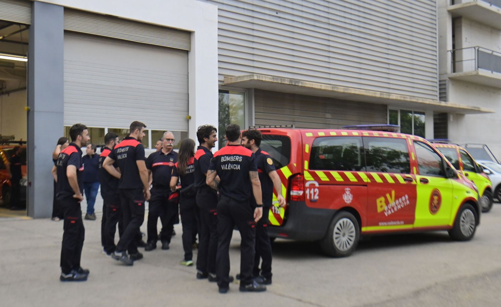 Los bomberos de Valencia parten hacia León para apagar los incendios forestales