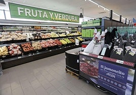 Supermercado de la cadena alemana Aldi, en una imagen de archivo.