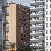 Vista de un barrio de Valencia.