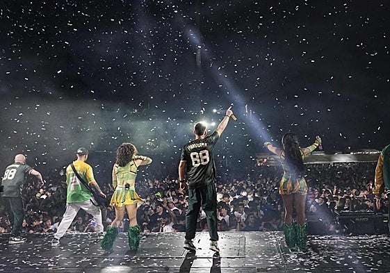 La Orquesta Panorama durante una actuación.