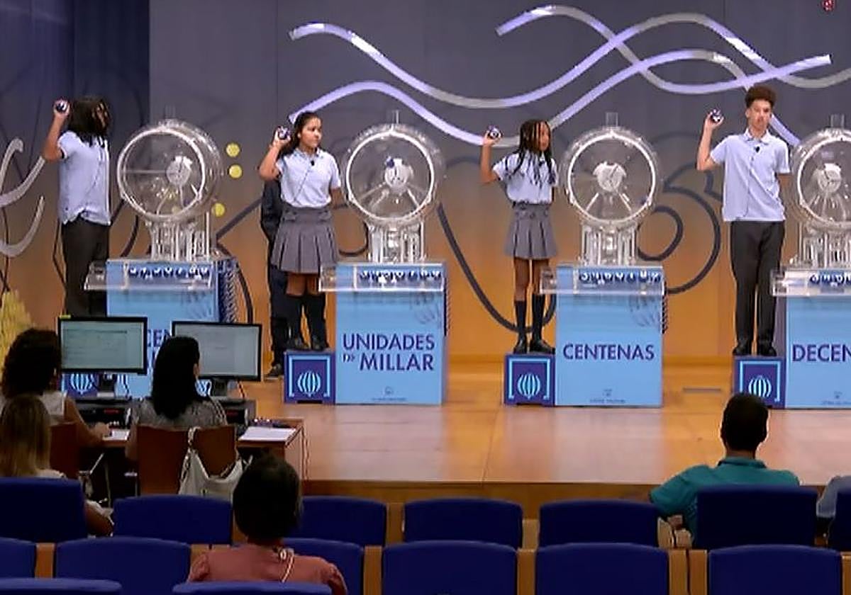 Sorteo de la Lotería Nacional de este sábado.