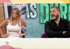 La presentadora Pepa Navarro rompe a llorar tras el repentino fallecimiento del periodista Javier Cid a los 46 años