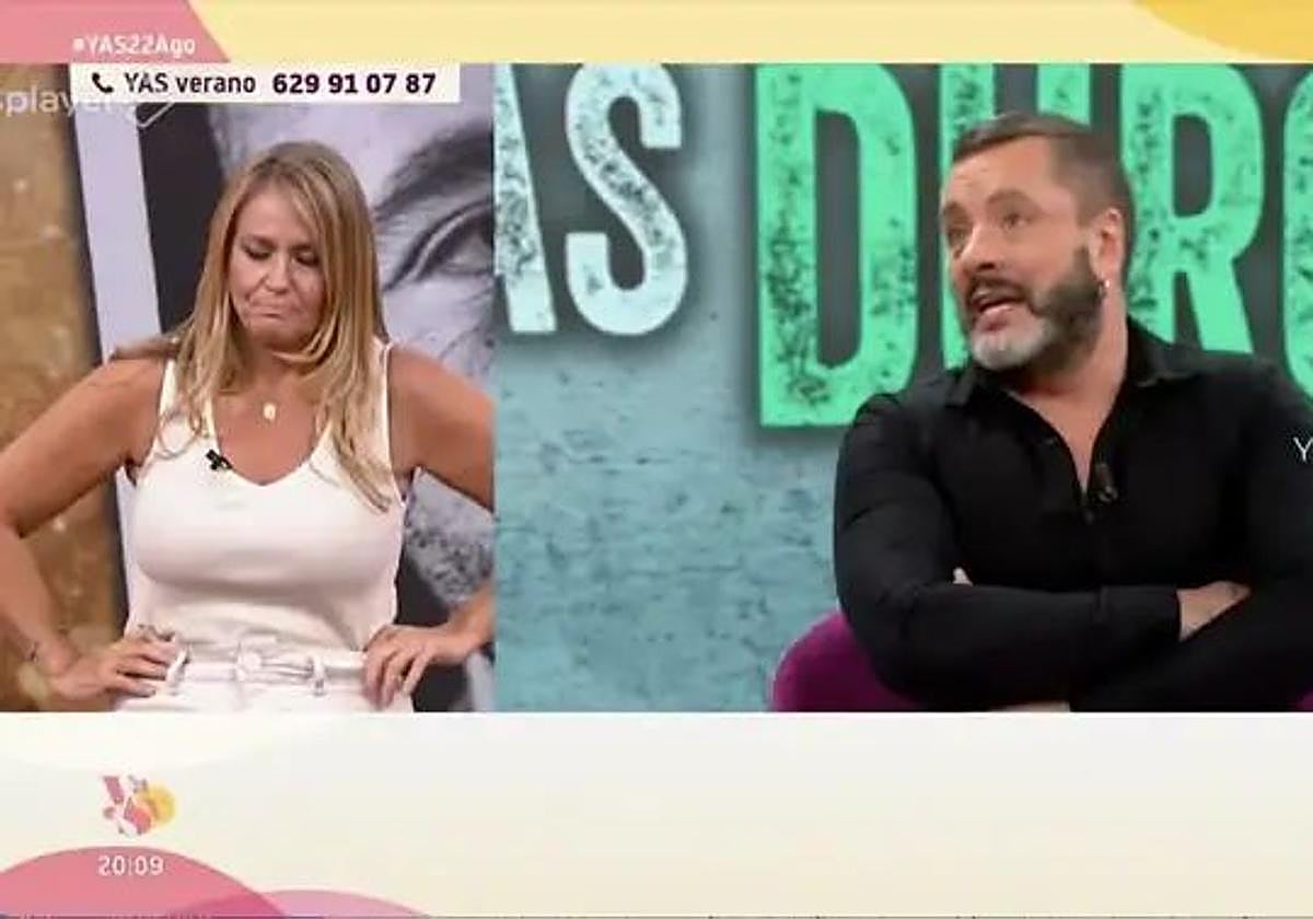 La presentadora Pepa Navarro rompe a llorar tras el repentino fallecimiento del periodista Javier Cid a los 46 años