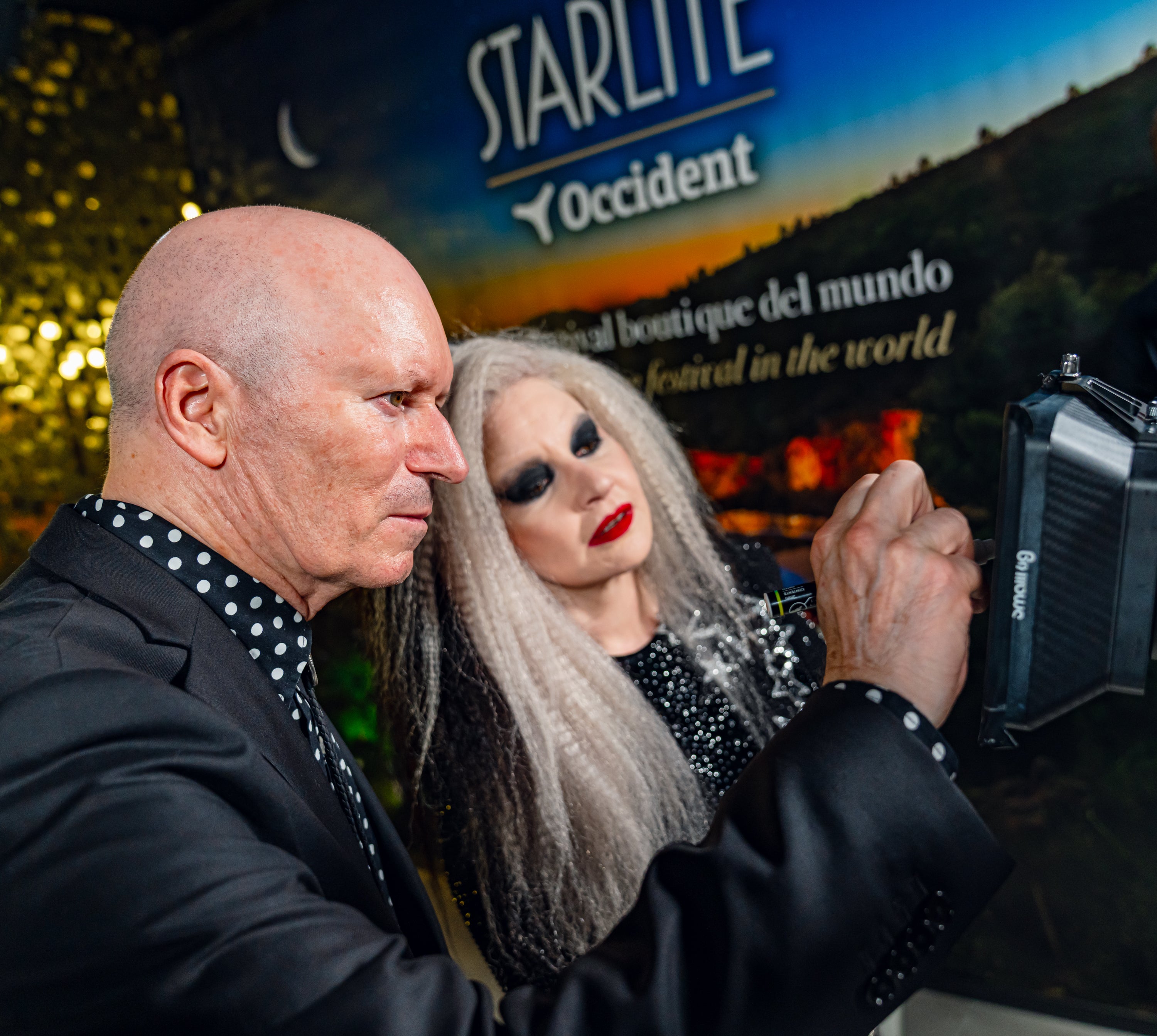 Fotos del concierto de Alaska (Fangoria) y Mario Vaquerizo (Nancys Rubias) en el Starlite de Marbella