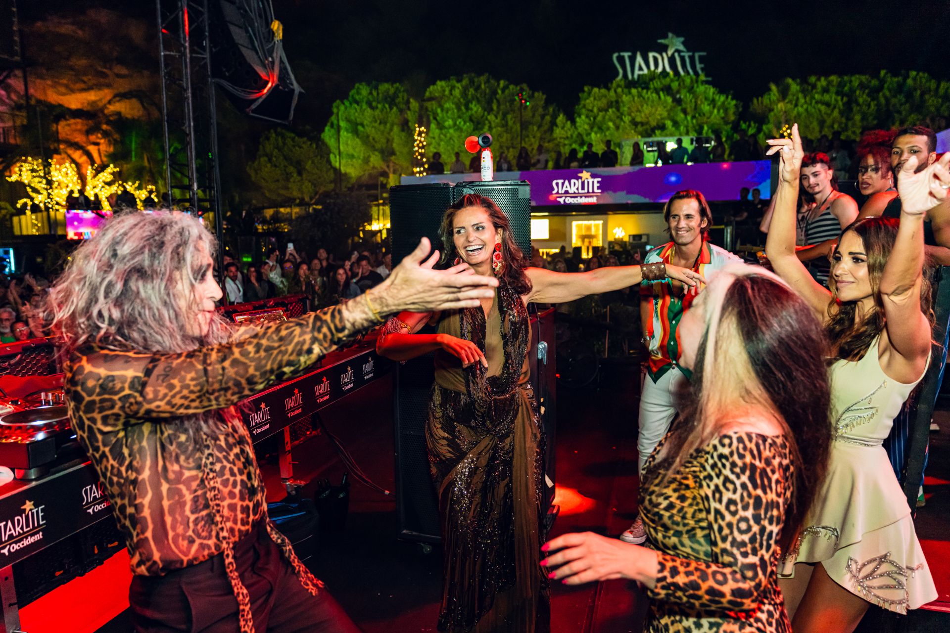 Fotos del concierto de Alaska (Fangoria) y Mario Vaquerizo (Nancys Rubias) en el Starlite de Marbella