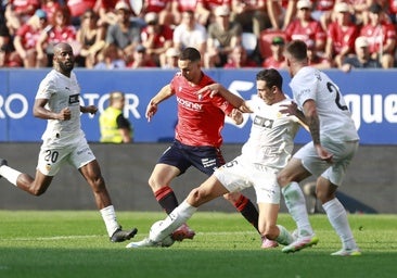 Insuficiente reacción del Valencia, que se marcha de vacío de Pamplona