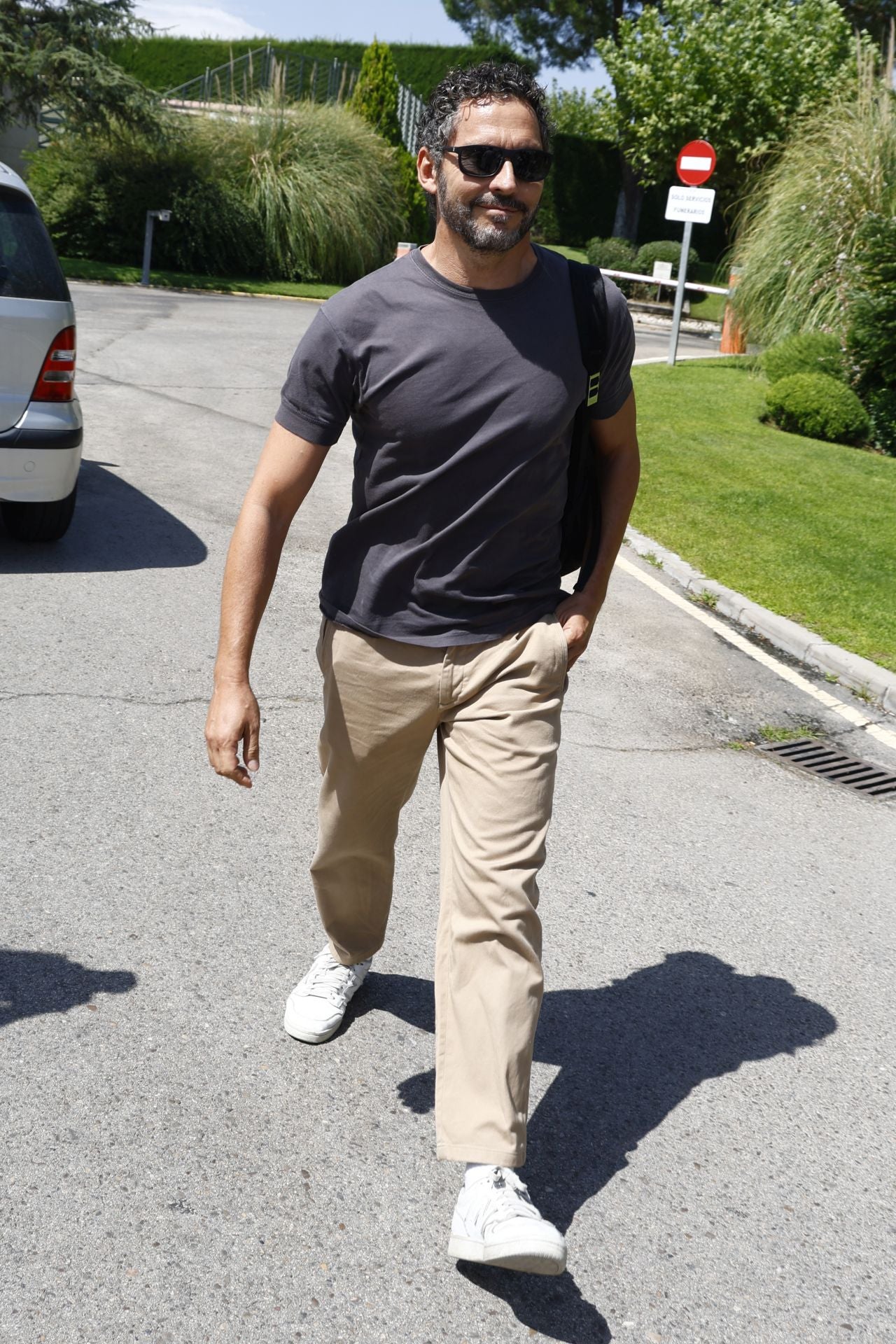 FOTOS | Familiares y amigos dan el último adiós a Verónica Echegui en el tanatoio de La Paz