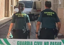 Imagen de archivo de un intervención de la Guardia Civil.