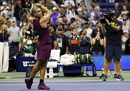 El nuevo look de Alcaraz en el US Open.
