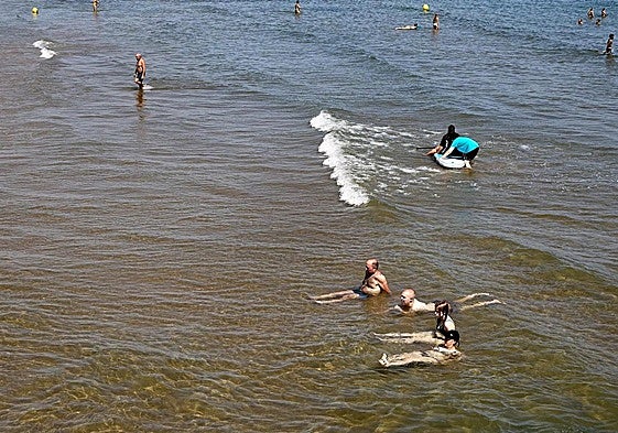 Playa de las Arenas en Valencia.