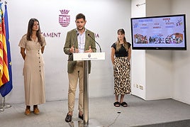 Presentación de la programación festiva.