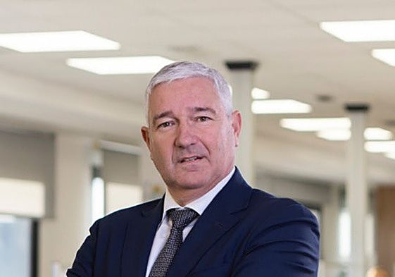 Enrique Careaga, CEO de Industrias Alegre, en su oficina.