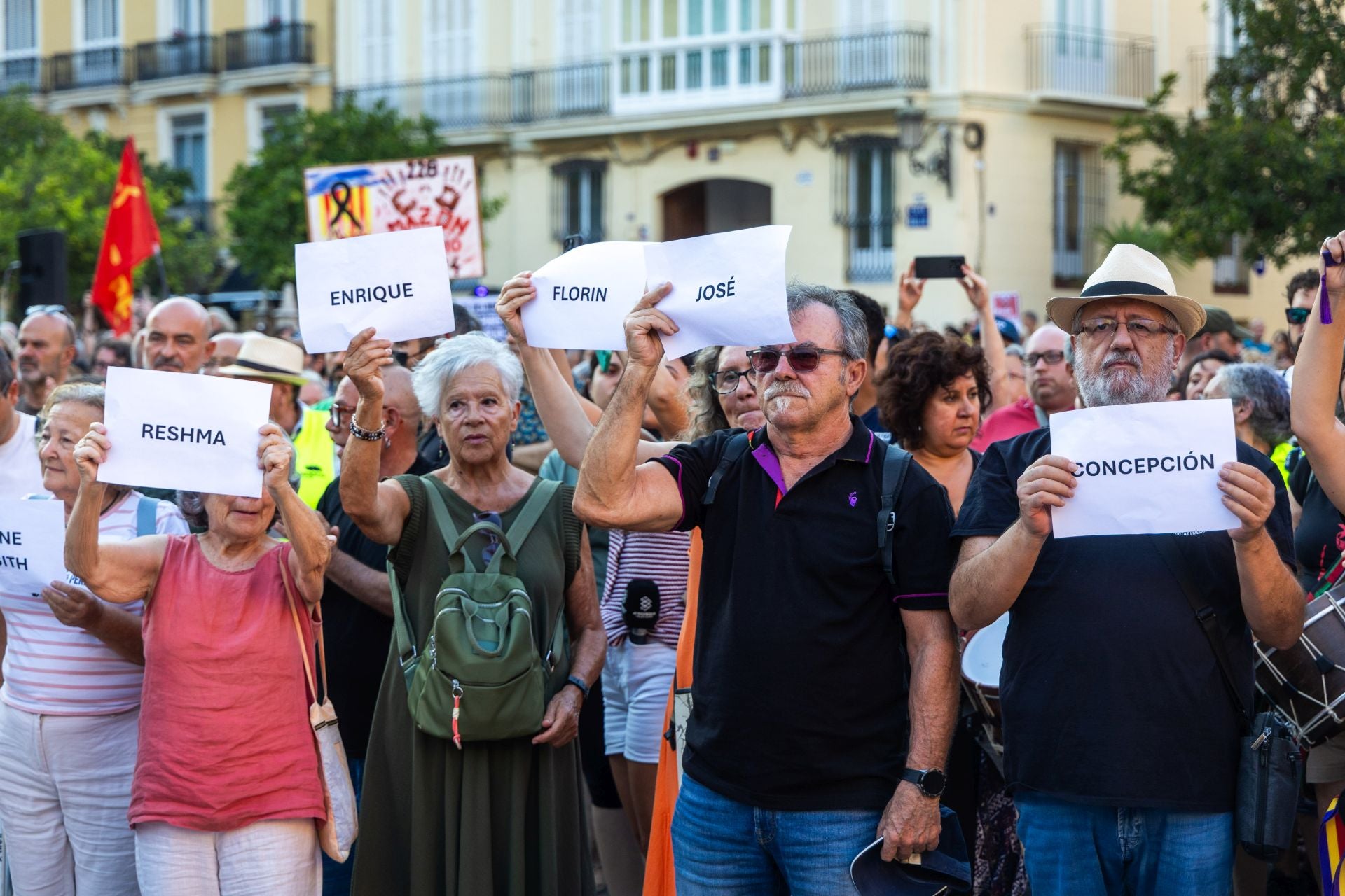 FOTOS | La décima manifestación contra Mazón en Valencia, diez meses después de la dana