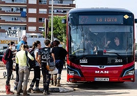 Un autobús de la EMT en una imagen de archivo.